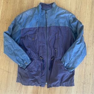 Lottusse leather and cotton mens jacket.  Side medium.